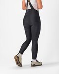 CASTELLI Pantaloni de ciclism lungi cu bretele - UNLIMITED W DT - negru