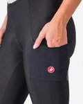 CASTELLI Pantaloni de ciclism lungi cu bretele - UNLIMITED W DT - negru