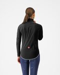 CASTELLI jachetă impermeabilă - ULTRA W RAIN CAPE - negru
