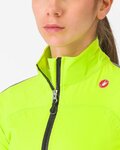 CASTELLI jachetă impermeabilă - ULTRA W RAIN CAPE - verde