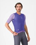CASTELLI Tricou de ciclism cu mânecă scurtă - CORRETTO - mov