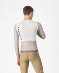 CASTELLI Tricou de ciclism cu mânecă lungă de vară - CORRETTO LS - bej/fildeş