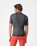 CASTELLI Tricou de ciclism cu mânecă scurtă - ESPRESSO 2 - gri