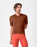 CASTELLI Tricou de ciclism cu mânecă scurtă - ESPRESSO 2 - maro