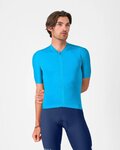 CASTELLI Tricou de ciclism cu mânecă scurtă - ESPRESSO 2 - albastru deschis