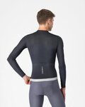 CASTELLI Tricou de ciclism cu mânecă lungă de vară - ESPRESSO 2 LS - negru