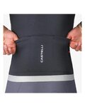 CASTELLI Tricou de ciclism cu mânecă lungă de vară - ESPRESSO 2 LS - negru