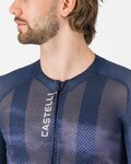 CASTELLI Tricou de ciclism cu mânecă scurtă - CLIMBER'S A/C - albastru