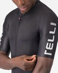 CASTELLI Tricou de ciclism cu mânecă scurtă - ENTRATA APEX - negru