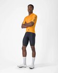 CASTELLI Tricou de ciclism cu mânecă scurtă - ENTRATA APEX - portocaliu