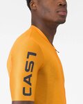 CASTELLI Tricou de ciclism cu mânecă scurtă - ENTRATA APEX - portocaliu