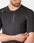 CASTELLI Tricou de ciclism cu mânecă scurtă - UNLIMITED PRO 2 - negru