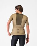 CASTELLI Tricou de ciclism cu mânecă scurtă - UNLIMITED PRO 2 - bej
