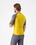 CASTELLI Tricou de ciclism cu mânecă scurtă - UNLIMITED ENDURANCE 3 - galben/gri