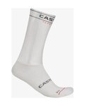 CASTELLI Șosete clasice de ciclism - FAST FEET 4 - alb