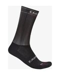 CASTELLI Șosete clasice de ciclism - FAST FEET 4 - negru