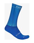 CASTELLI Șosete clasice de ciclism - FAST FEET 4 - albastru