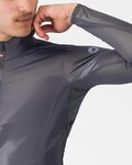 CASTELLI Jachetă rezistentă la vânt de ciclism - ARIA SHELL 2 - gri