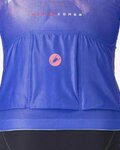 CASTELLI Tricou de ciclism cu mânecă scurtă - CLIMBER'S A/C W - albastru