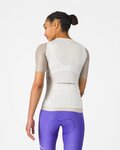 CASTELLI Tricou de ciclism cu mânecă scurtă - CORRETTO W - bej/fildeş