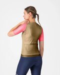 CASTELLI Tricou de ciclism cu mânecă scurtă - CORRETTO W - auriu/roz