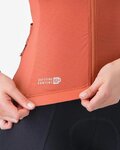 CASTELLI Tricou de ciclism cu mânecă lungă de vară - CORRETTO W LONG - albastru/roșu