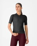 CASTELLI Tricou de ciclism cu mânecă scurtă - ESPRESSO 2 W - negru