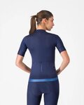 CASTELLI Tricou de ciclism cu mânecă scurtă - ESPRESSO 2 W - albastru