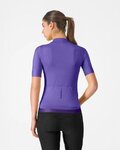 CASTELLI Tricou de ciclism cu mânecă scurtă - ESPRESSO 2 W - mov