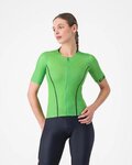 CASTELLI Tricou de ciclism cu mânecă scurtă - ANIMA FLOW - verde/negru