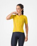 CASTELLI Tricou de ciclism cu mânecă scurtă - ANIMA FLOW - galben
