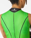 CASTELLI Tricoul de ciclism fără mâneci - ANIMA FLOW - verde/negru
