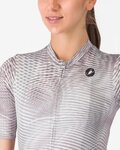 CASTELLI Tricou de ciclism cu mânecă scurtă - COSMIC VORTEX - gri