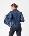 CASTELLI Jachetă rezistentă la vânt de ciclism - ARIA SHELL 2 W - albastru