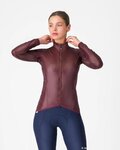 CASTELLI Jachetă rezistentă la vânt de ciclism - ARIA SHELL 2 W - bordo