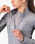CASTELLI Jachetă rezistentă la vânt de ciclism - ARIA SHELL 2 W - argintiu