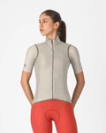 CASTELLI Vestă de ciclism - ARIA 2 W - bej
