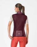 CASTELLI Vestă de ciclism - ARIA 2 W - bordo