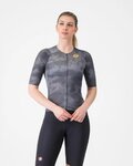 CASTELLI Tricou de ciclism cu mânecă scurtă - RACE 8S W - gri
