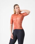 CASTELLI Tricou de ciclism cu mânecă scurtă - RACE 8S W - roșu