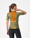 CASTELLI Tricou de ciclism cu mânecă scurtă - UNLIMITED PRO 2 W - verde
