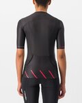 CASTELLI Tricou de ciclism cu mânecă scurtă - FREE SPEED 2W RACE - negru/roz