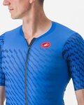 CASTELLI Salopetă de ciclism - PR 2 SPEED SUIT - albastru