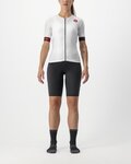 CASTELLI pantaloni scurti - PREMIO TRI W SPEED - negru