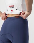 CASTELLI pantaloni scurti - PREMIO TRI W SPEED - albastru