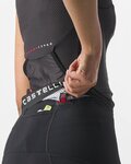CASTELLI pantaloni scurti - RIDE - RUN W - negru