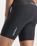 CASTELLI pantaloni scurti - RIDE - RUN W - negru