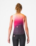 CASTELLI Tricoul de ciclism fără mâneci - FREE SPEED 3 W TOP - multicolor