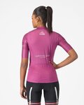 CASTELLI Tricou de ciclism cu mânecă scurtă - #GIRO107 COMPETIZIONE W - ciclamen