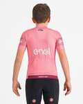 CASTELLI Tricou de ciclism cu mânecă scurtă - #GIRO107 KID - roz